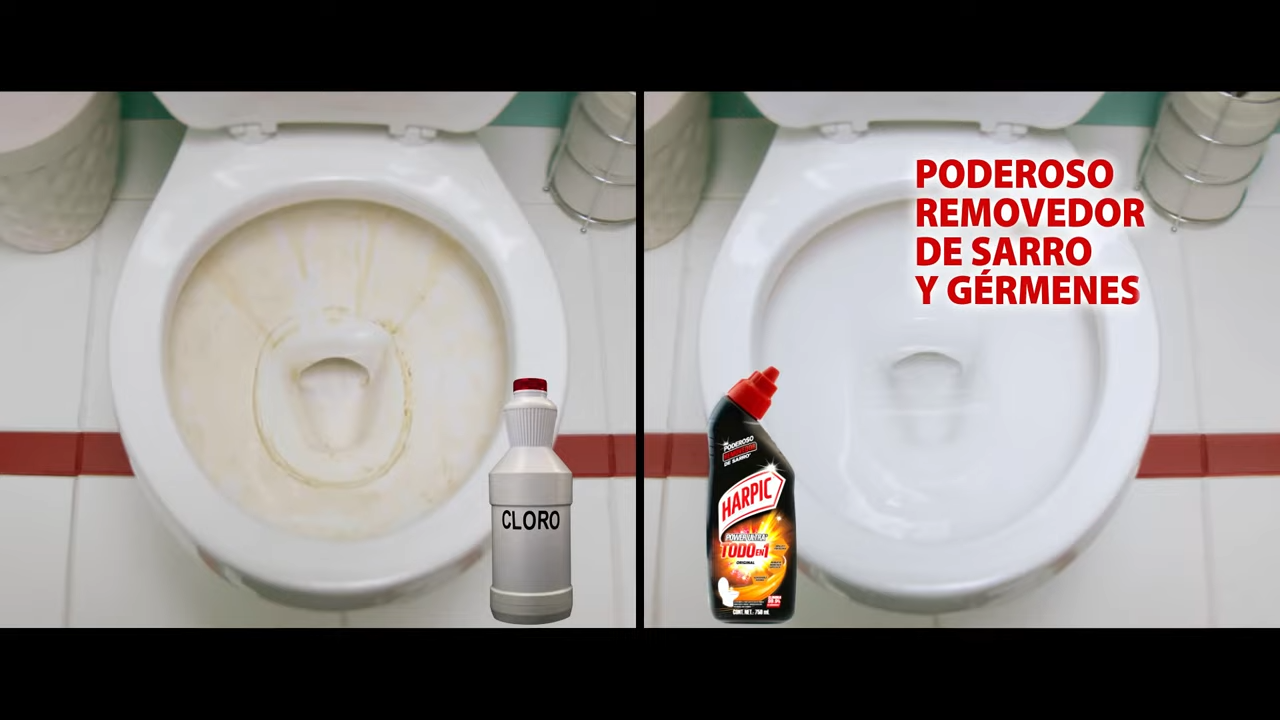 Harpic, por una baño digno 