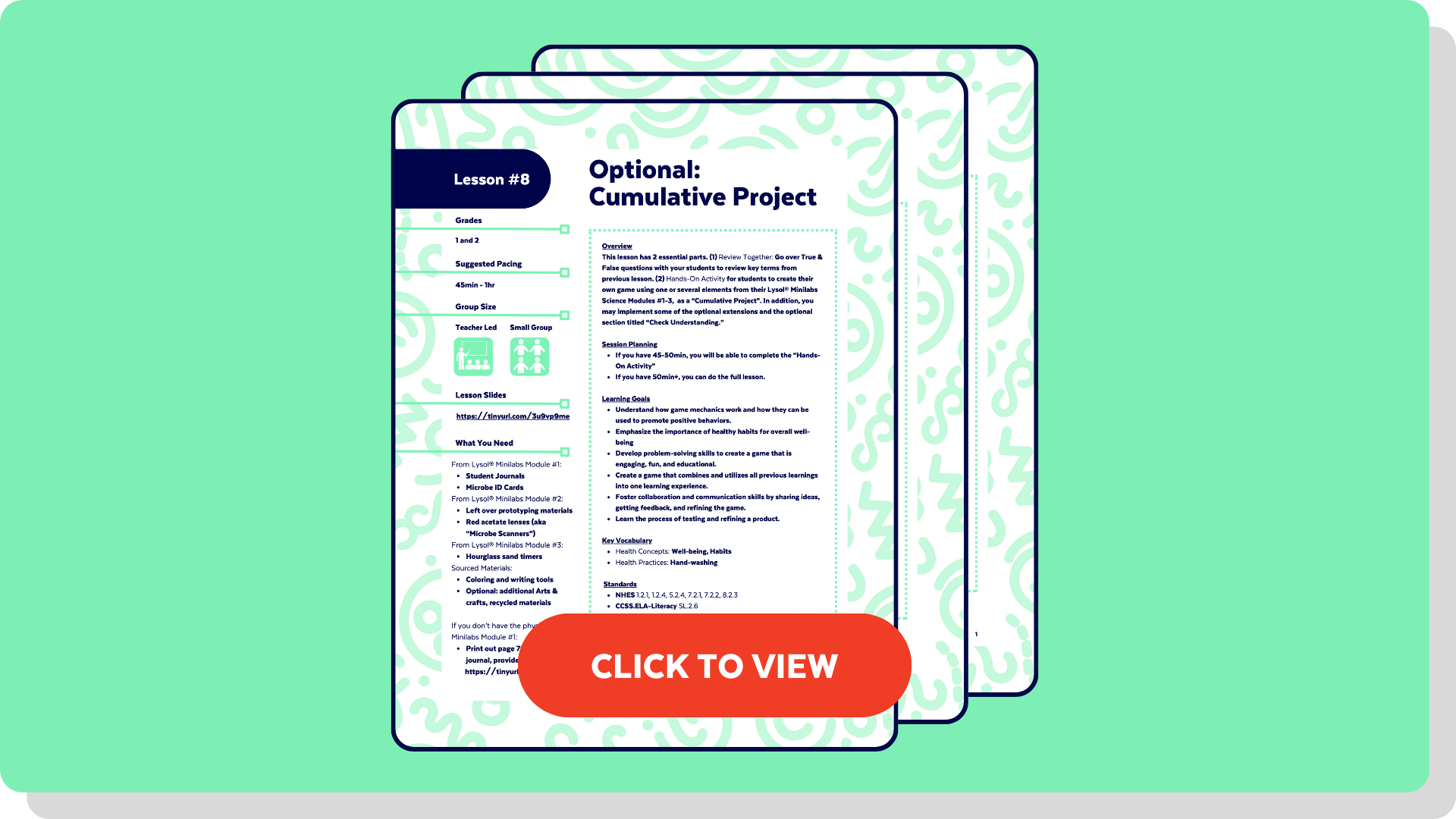 Lesson plan eight Opens in new window