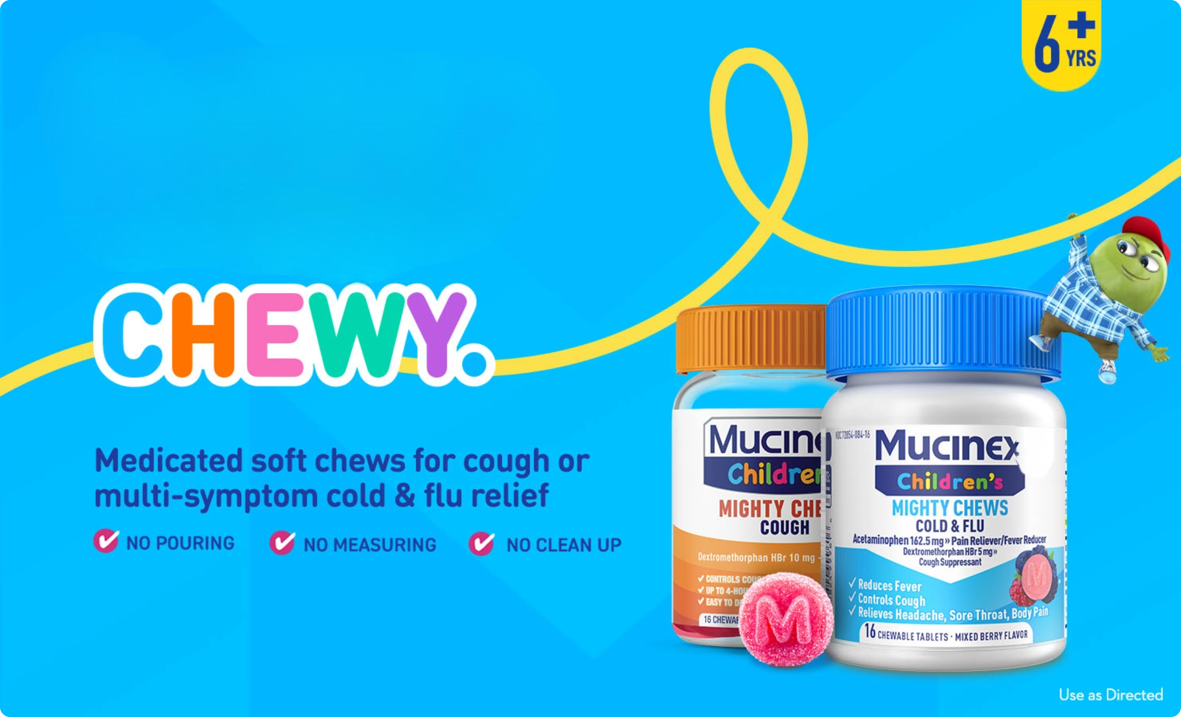 Mighty, Easy, chewy tablet in hand