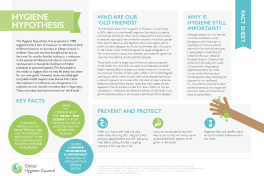 Factsheet: Hygiene Hypothesis