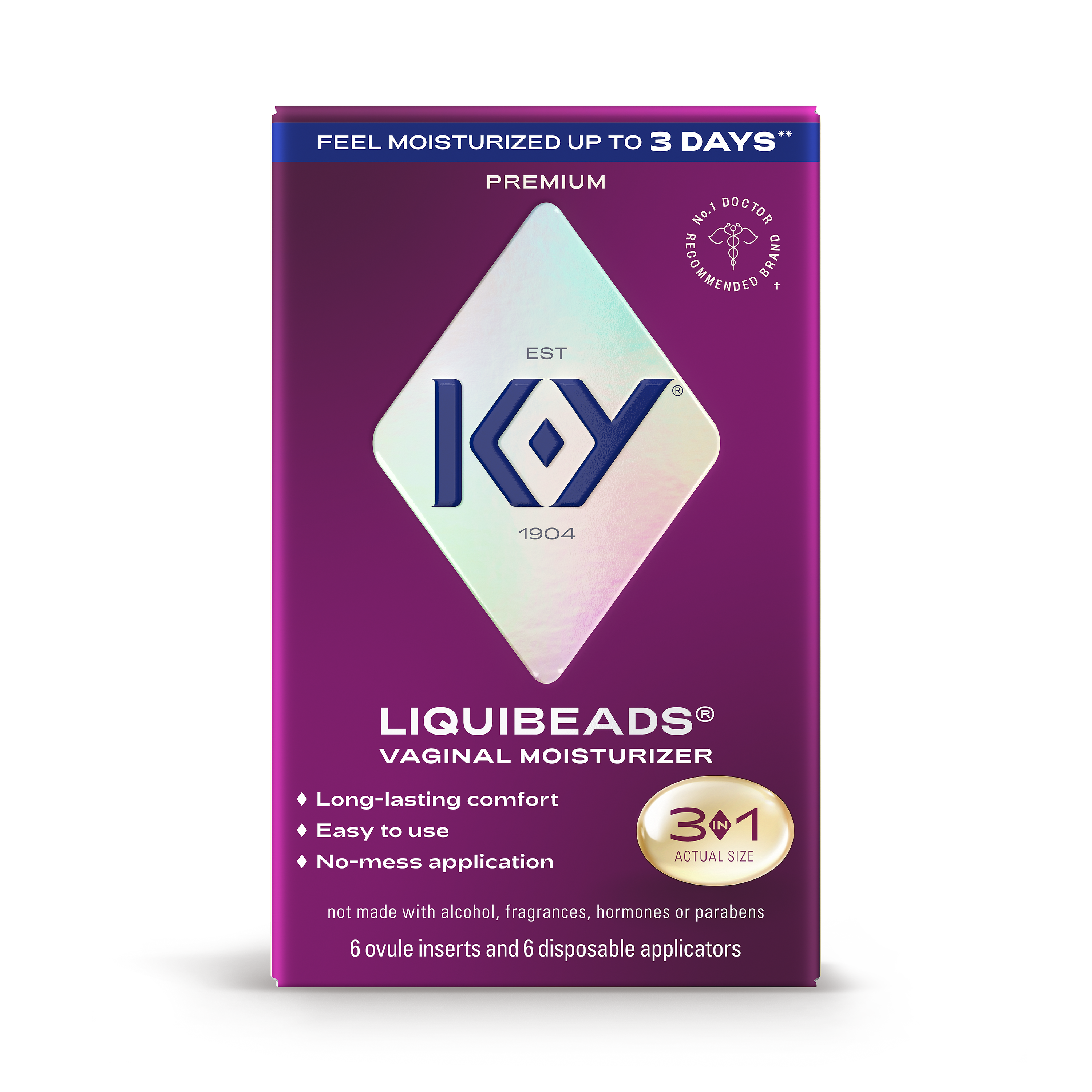 K-Y® Liquibeads Vaginal Moisturizer