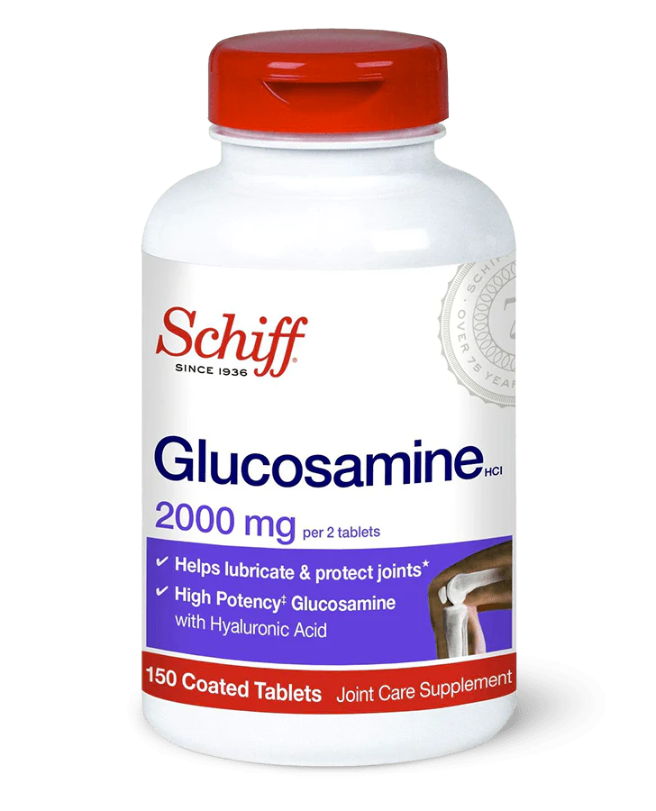 Schiff Glucosamine Tablets with Hyaluronic Acid 2000mg
