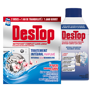Destop Nettoyant Complet Lave-linge monodose et double dose