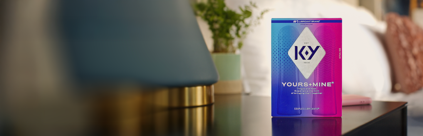 KY Ultragel box on a table