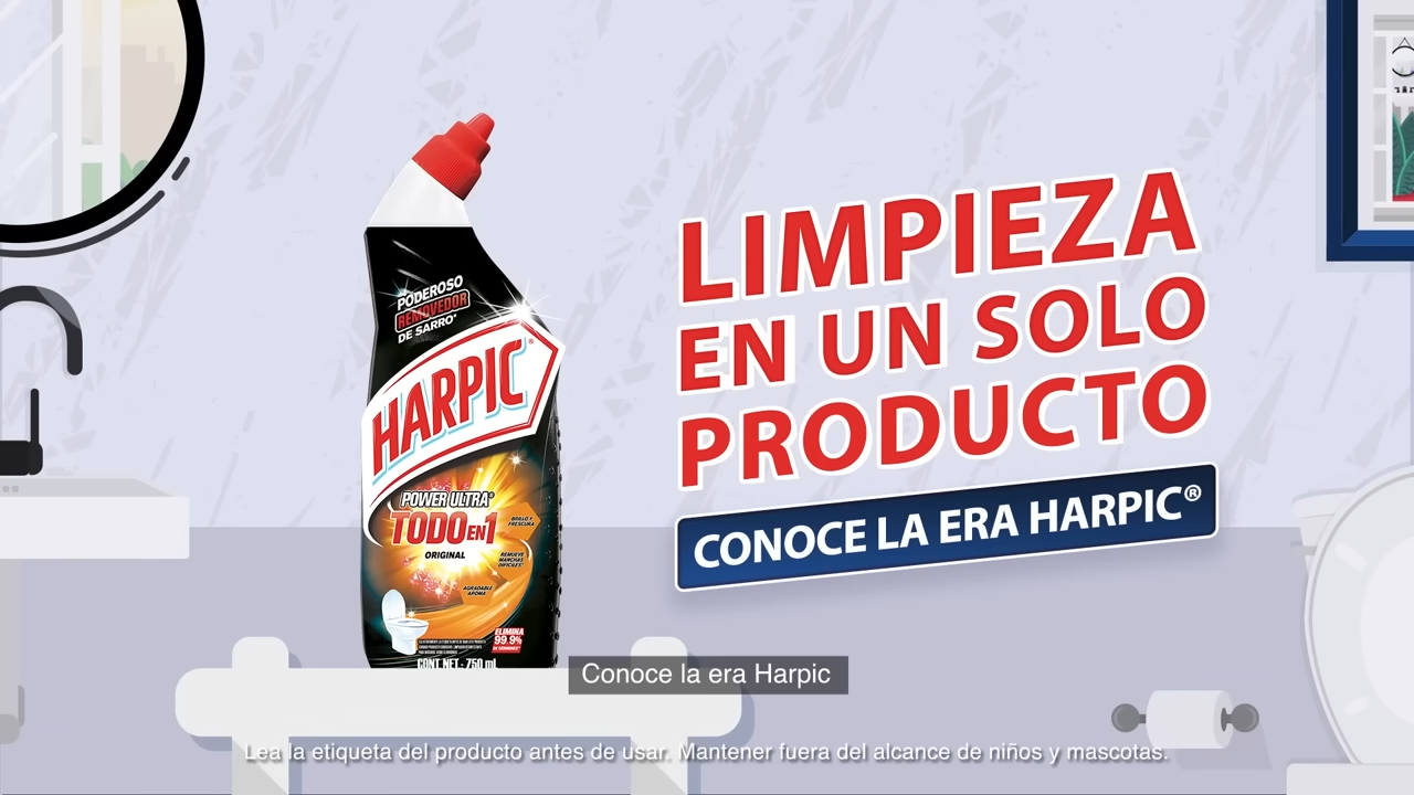 Olvídate de las mezclas caseras con Harpic