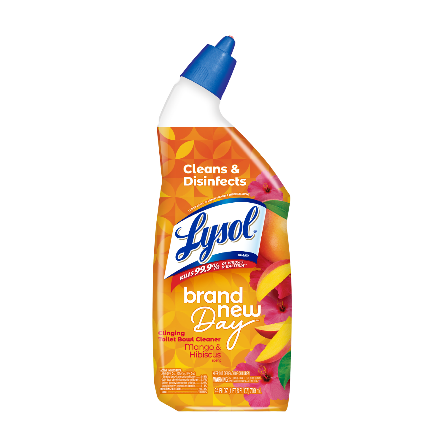 Toilet Bowl Cleaner Brand New Day™ Mango & Hibiscus 24oz | Lysol US