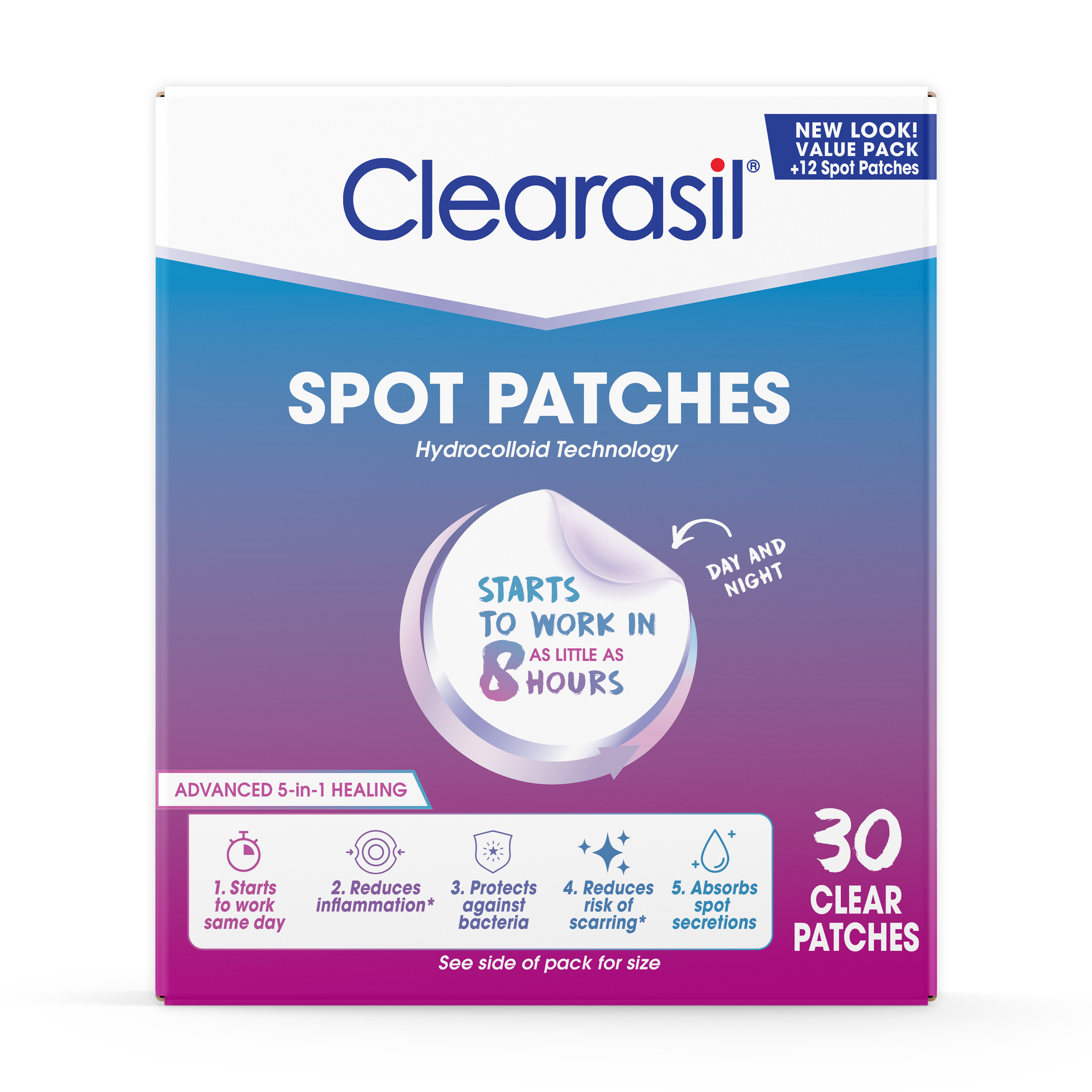 Clearasil Ultra Overnight Acne Spot Patches | Clearasil® US