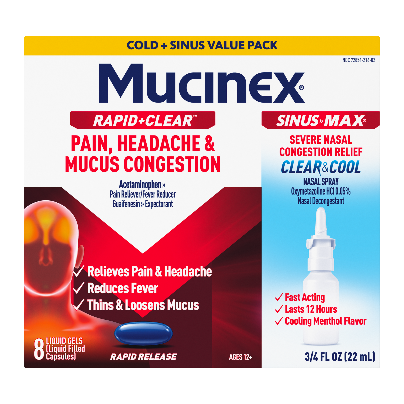 RAPID+CLEAR VALUE PACK WITH NASAL SPRAY
