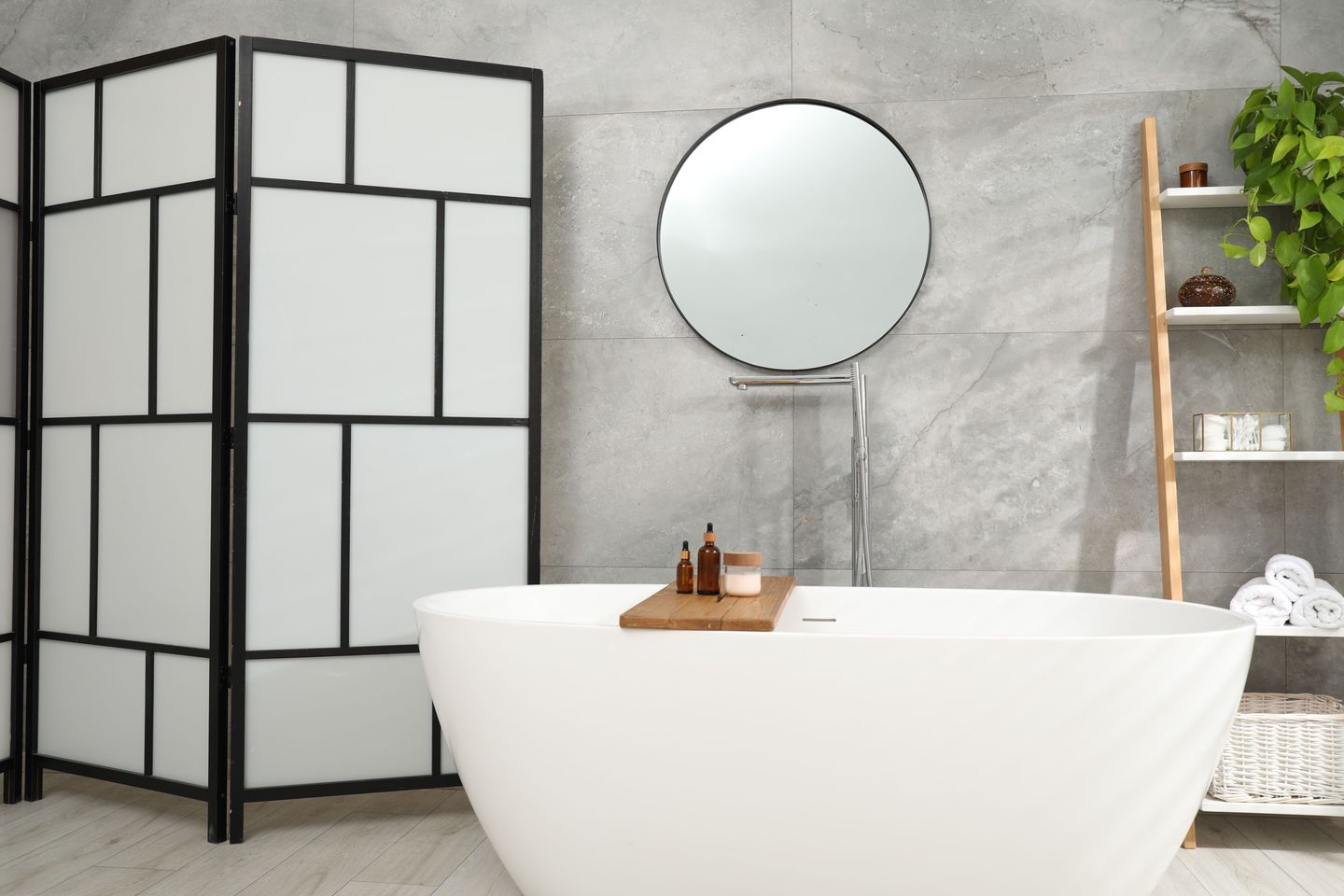 Bathroom follow Feng Shui