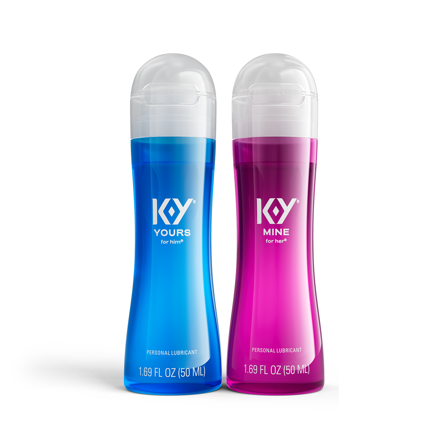 K-Y® Yours & Mine Lubricants for Couples
