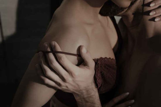 Couple undressing to spice up their sex life