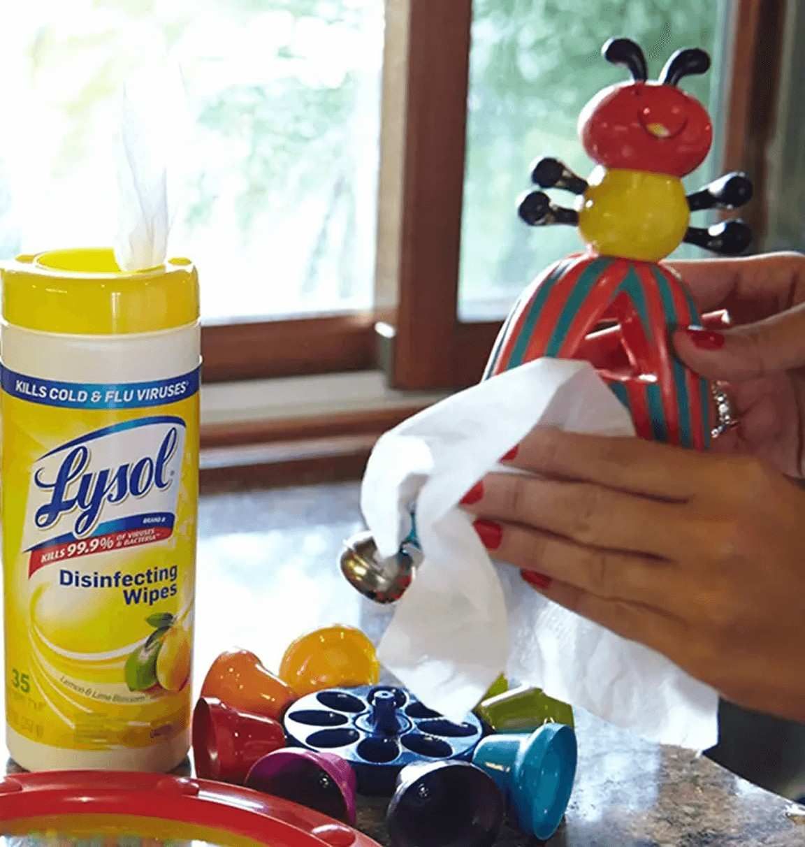 Can You Clean Baby Toys With Lysol Wipes: Safe & Effective Tips