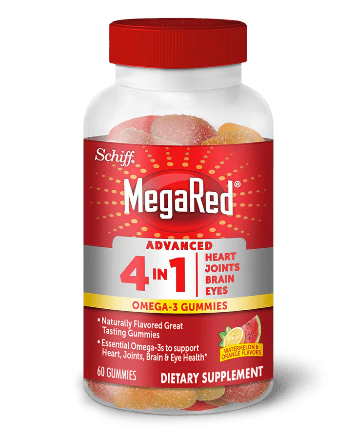MegaRed Advanced 4-in-1 Omega-3 Gummies | Schiff Vitamins
