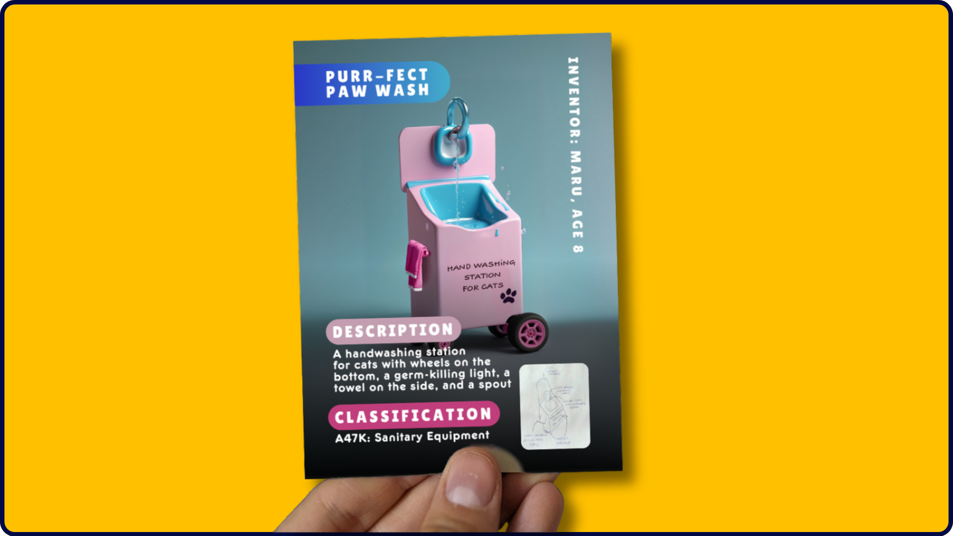 Collectible Inventor Cards