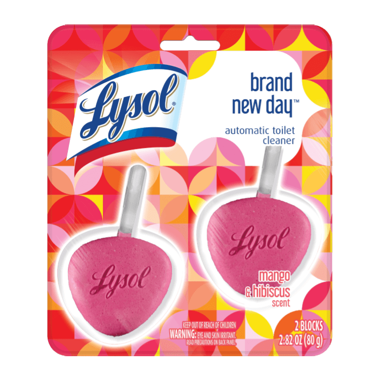 Mango & Hibiscus Toilet Bowl Cleaner 2ct | Lysol US