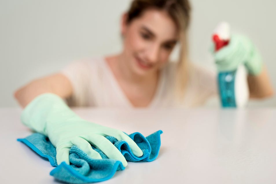 How To Get Rid of Bleach Stains in the Bathroom