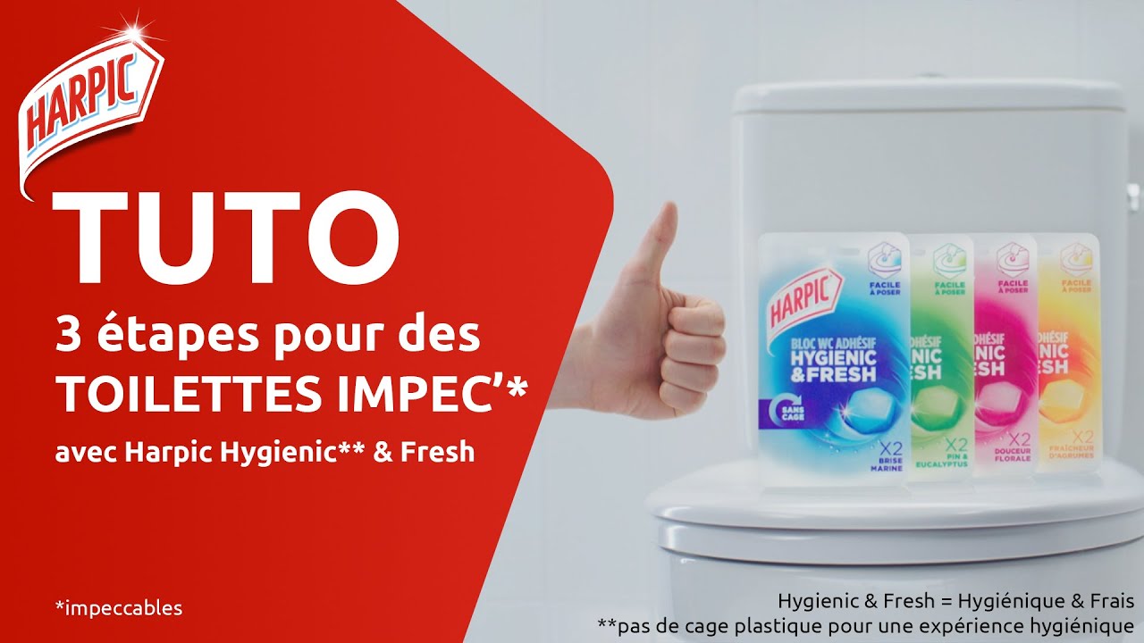 Harpic Hygienic & Fresh Youtube thumbnail imange