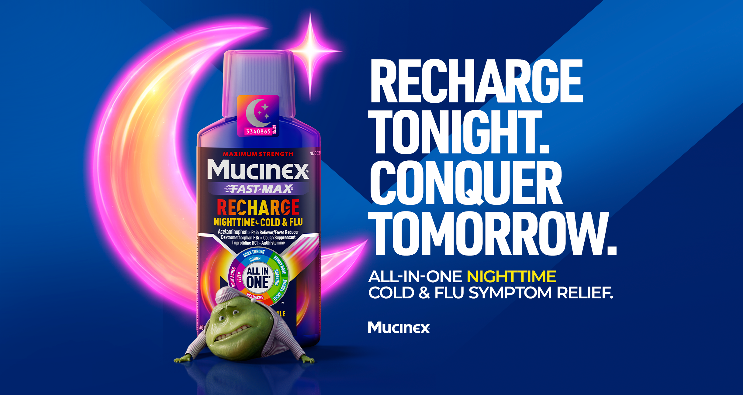 Recharge Tonight. Conquer Tomorrow.