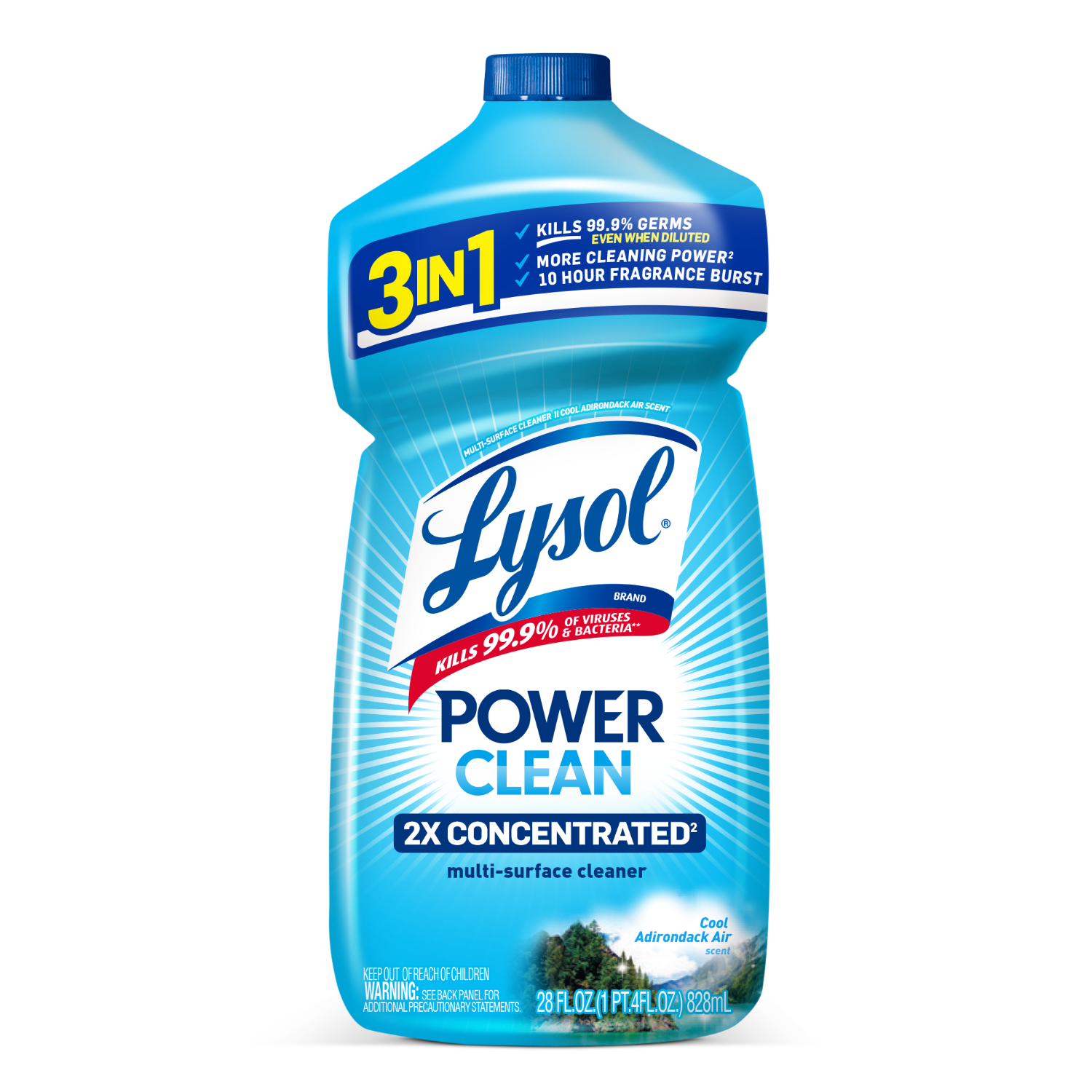 Multi-Surface Cleaner 2X Concentrated Cool Adirondack Air 28oz