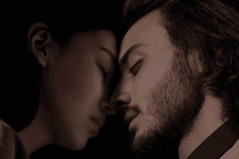 A couple getting close and about to have great sex with K-Y lubricant