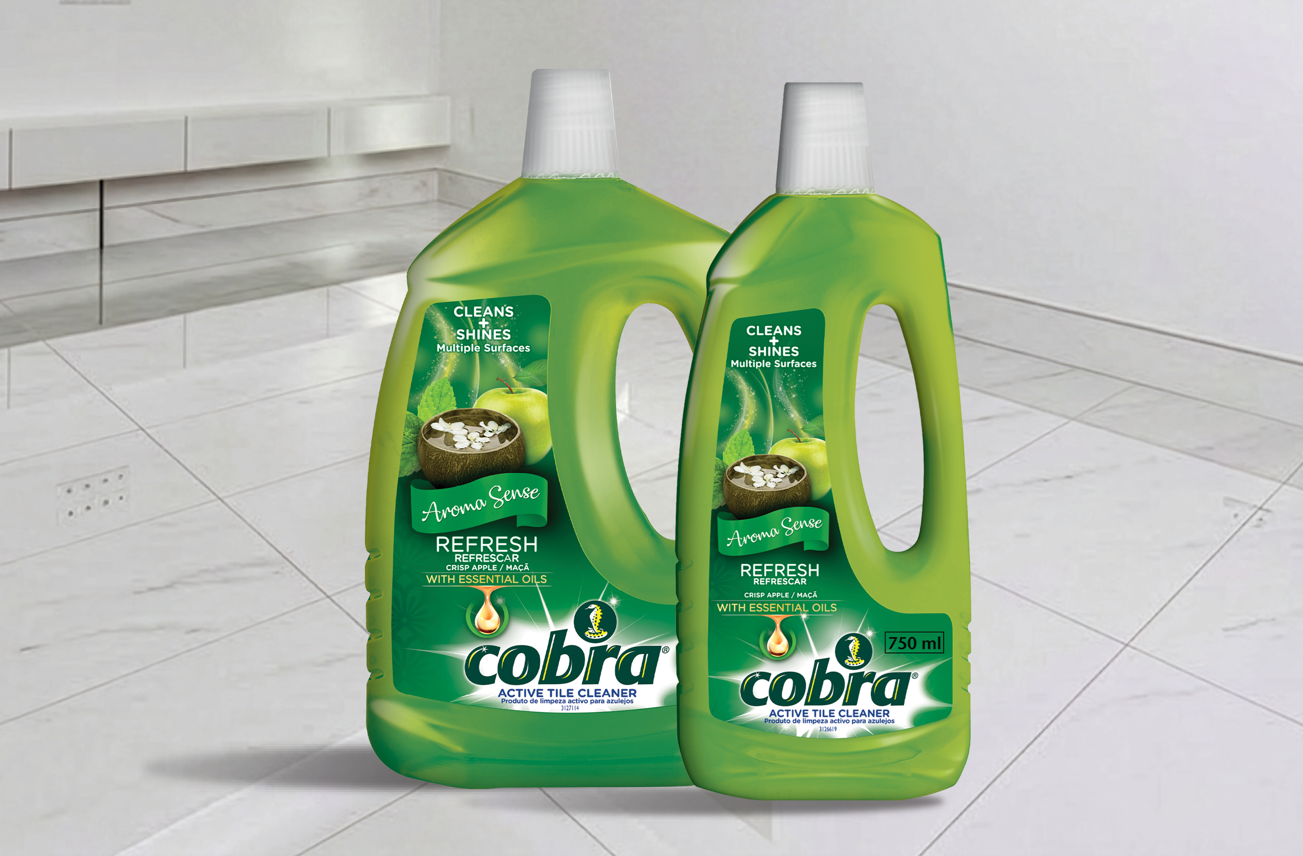 Cobra Refresh 750ml and 1.5L
