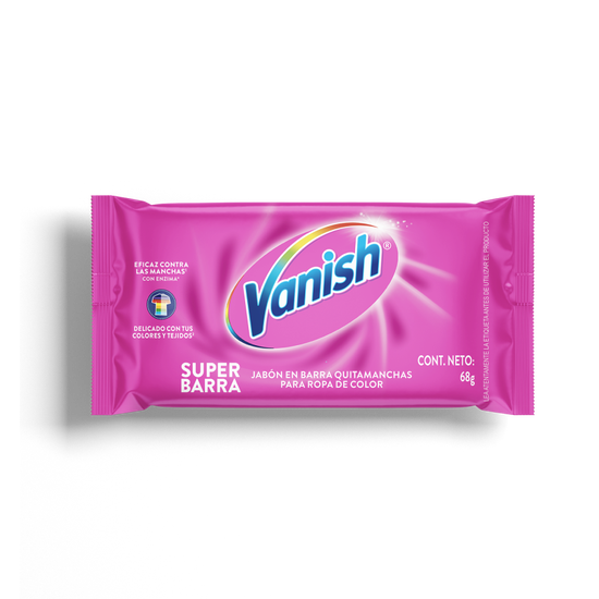 VANISH® SUPER BARRA QUITAMANCHAS ROSA