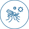 Helps to protect you and your family from disease carrying insects