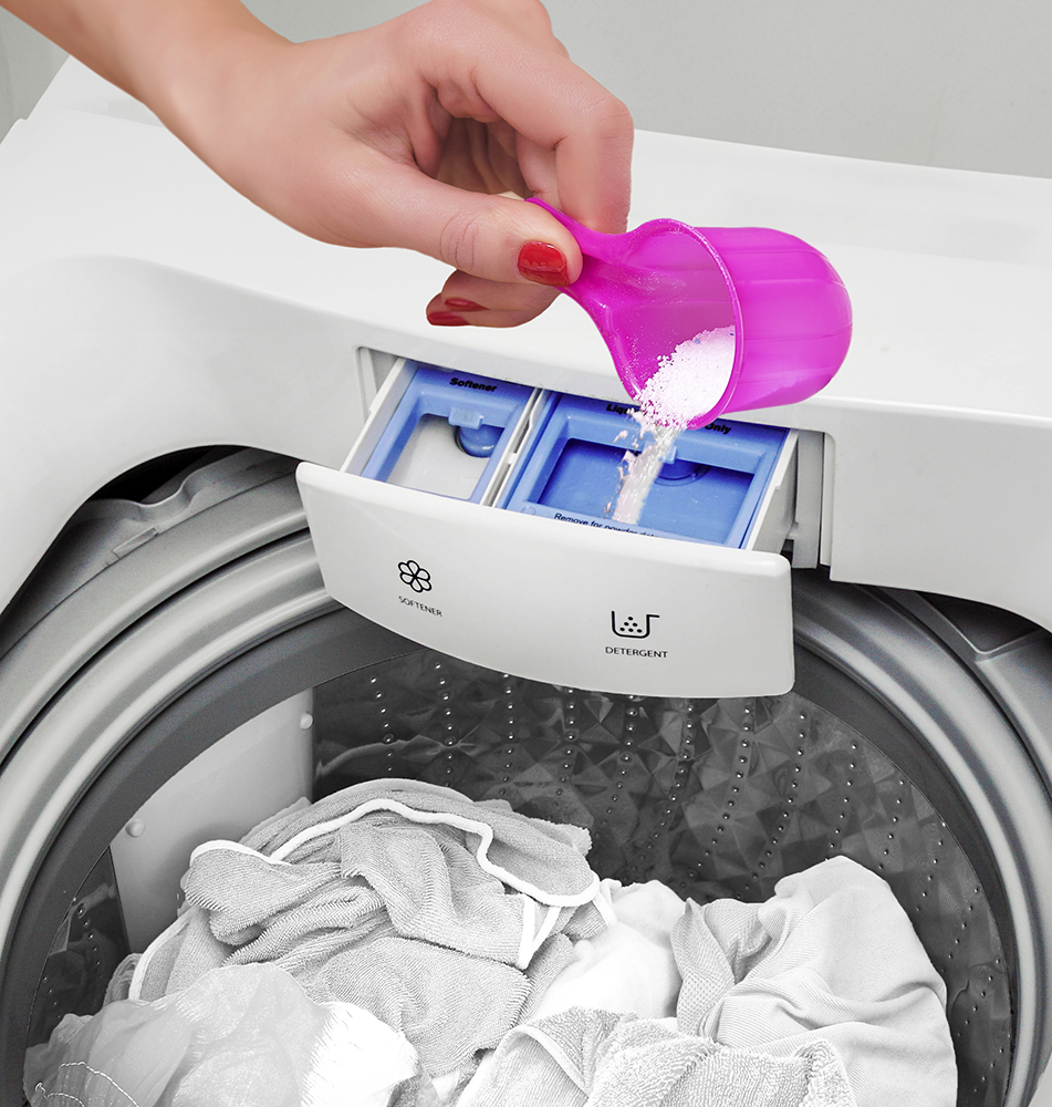 1 LAVADORA oxi action blanco en polvo