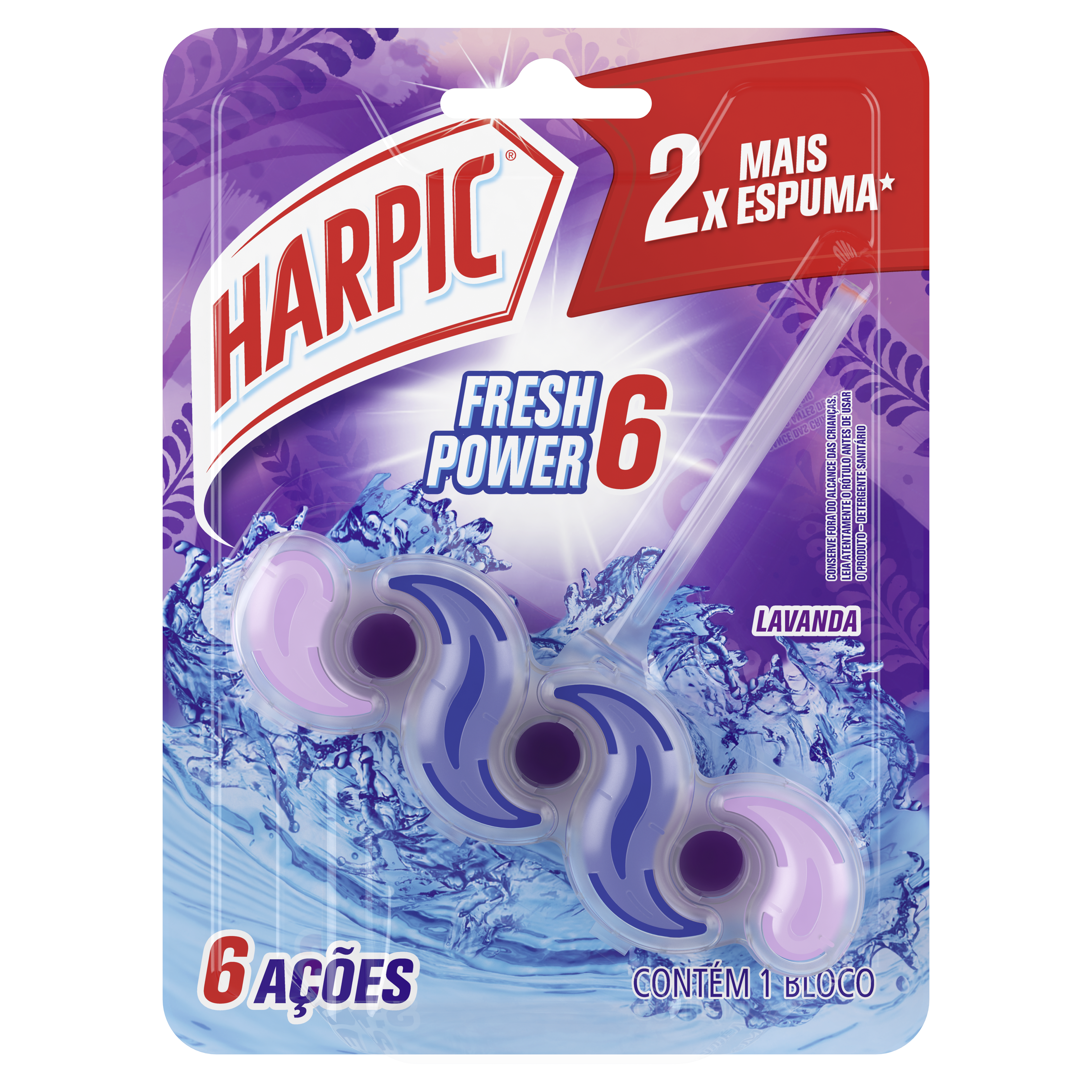 Fresh Power 6 Lavanda | Harpic BR