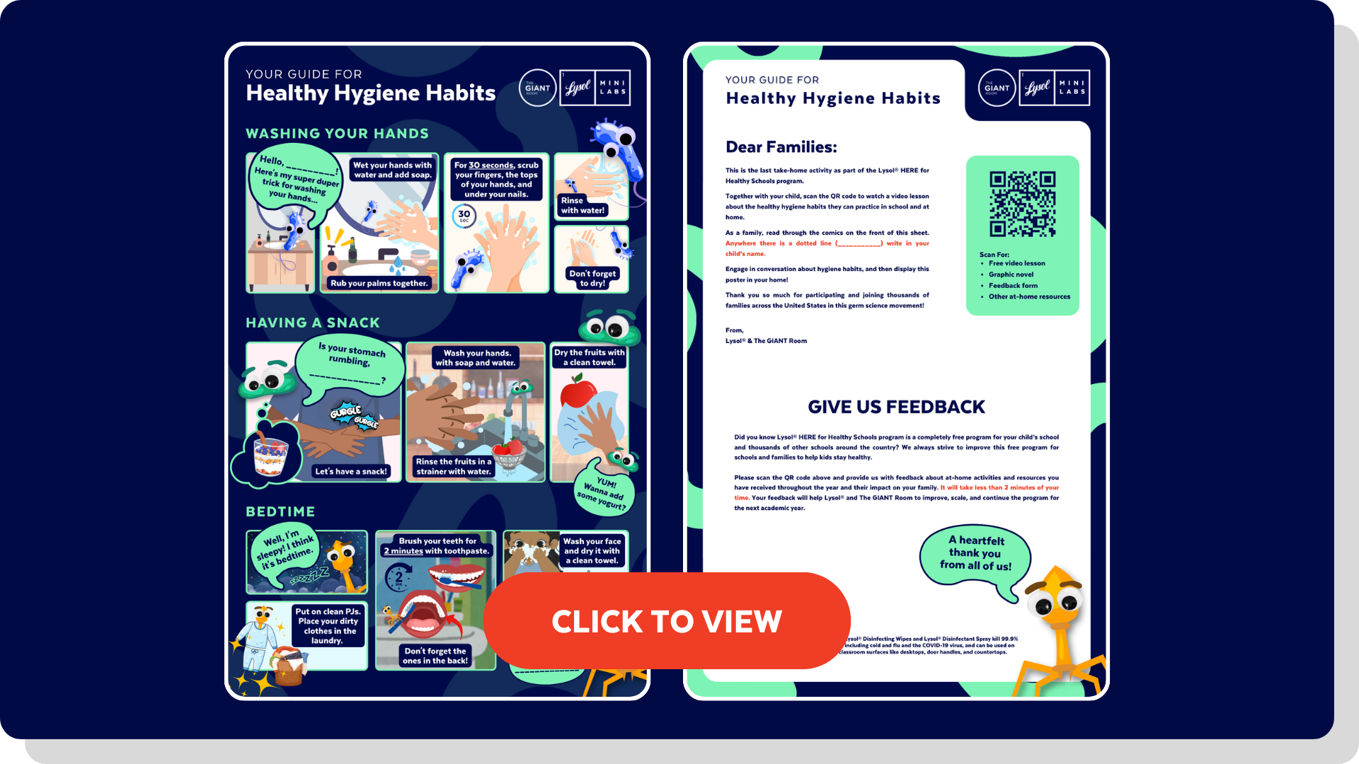 Take home hygiene activity english