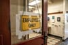 employees only sign on door employees only sign on door