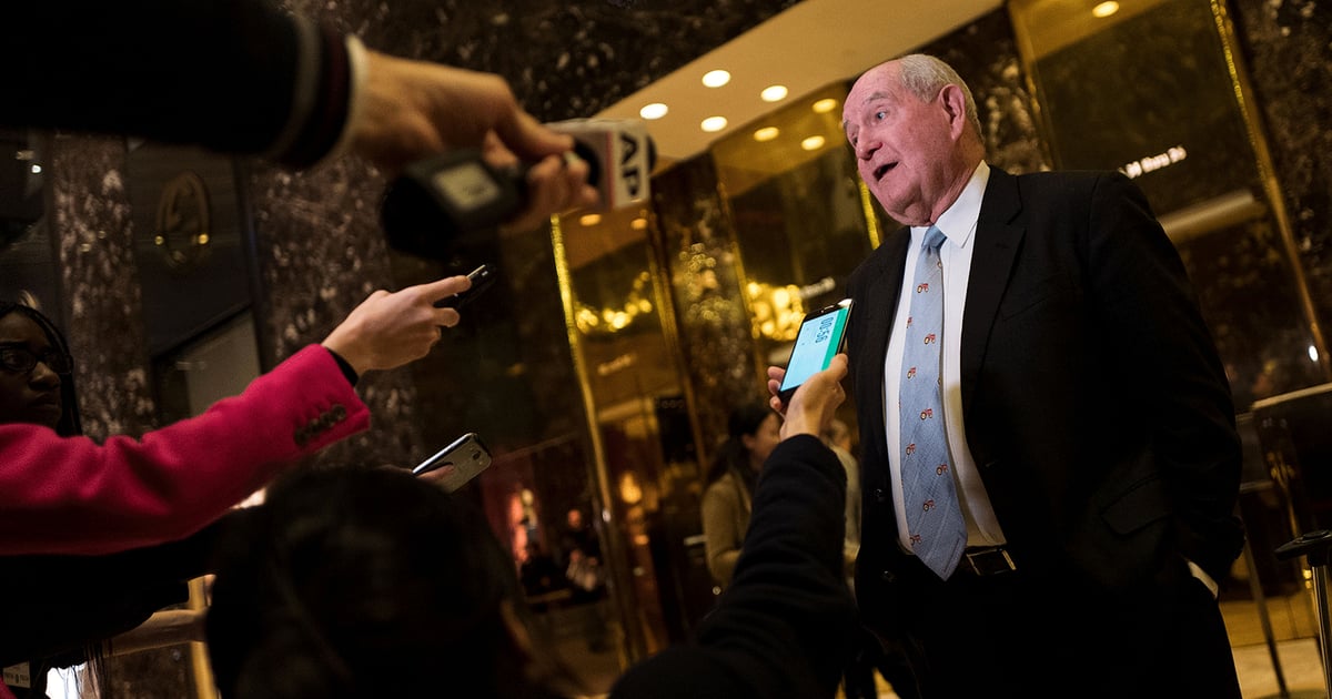 Former Georgia Governor Sonny Perdue nominated to head USDA