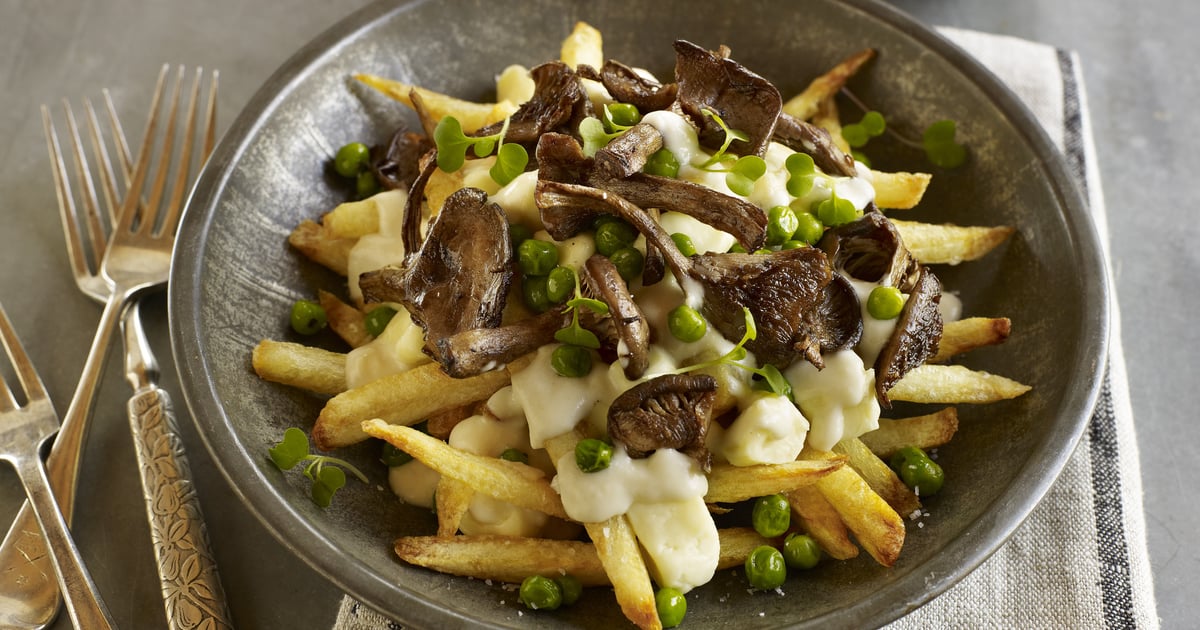 Spring Potato Postar Spring Veggie Poutine