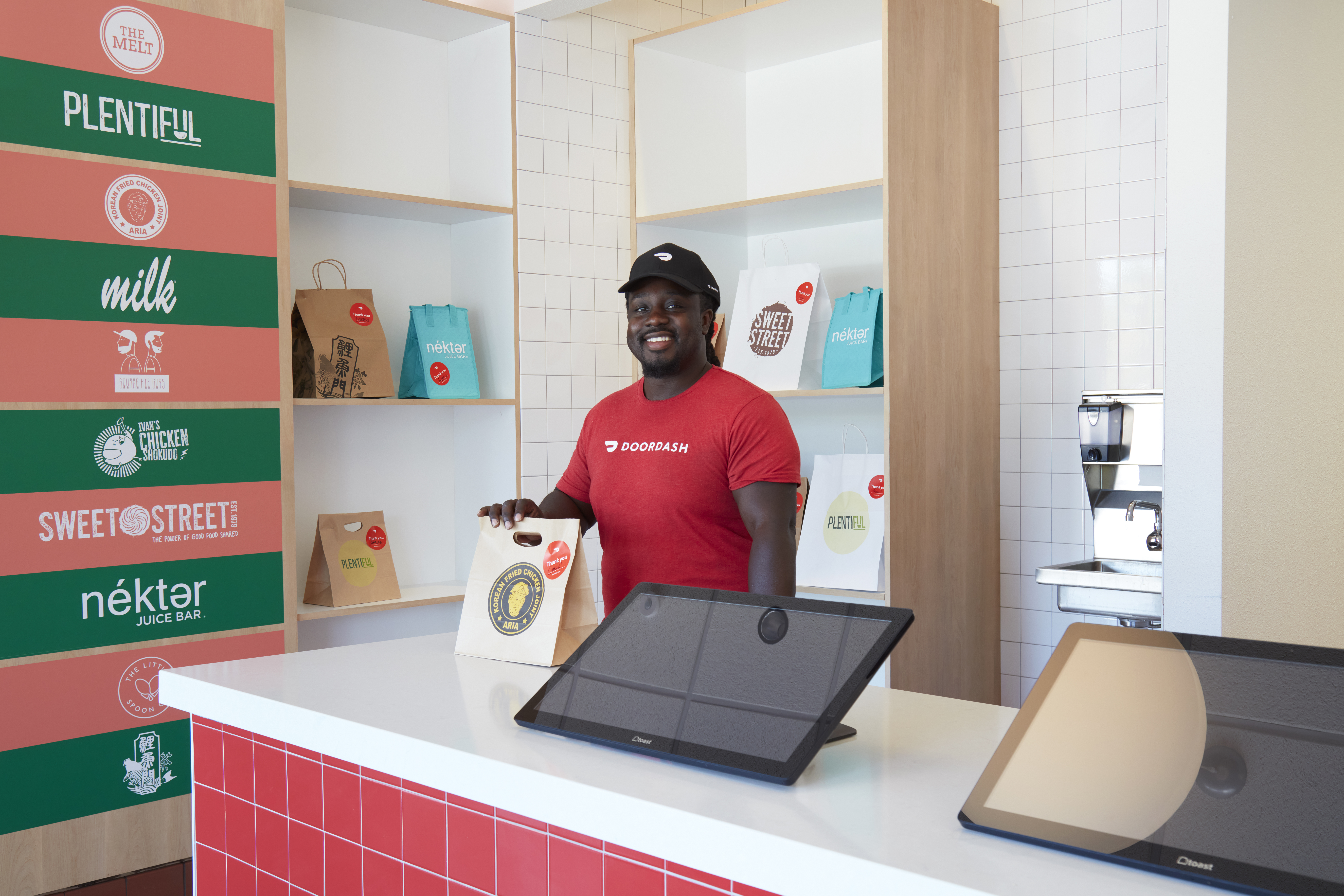 DoorDash opens a virtual food hall in San Jose