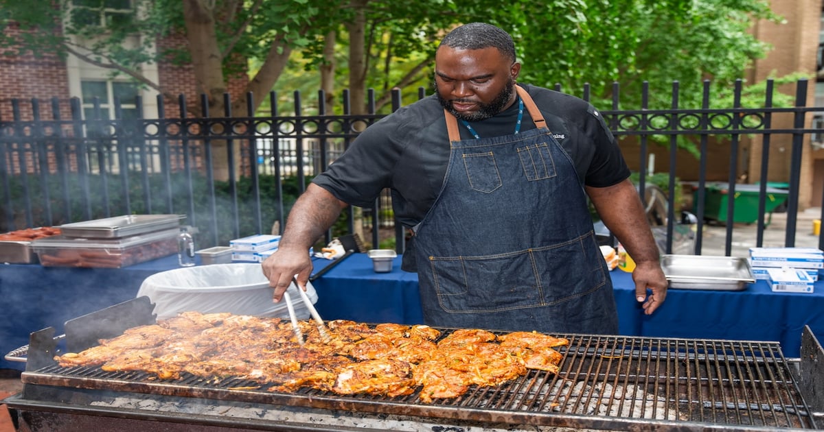 George Washington University invites pitmaster for tailgate event