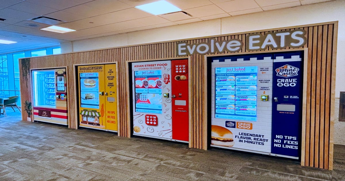 White Castle vending machine serves sliders at RSW airport