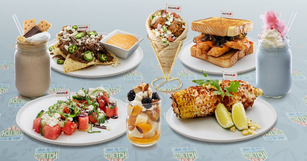 Baseball stadiums change up the menu with the sport's 3 seasons
