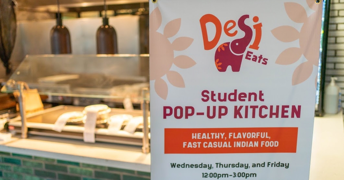 Chartwells Higher Ed helps student entrepreneur launch an Indian fast-casual ghost kitchen at Babson College