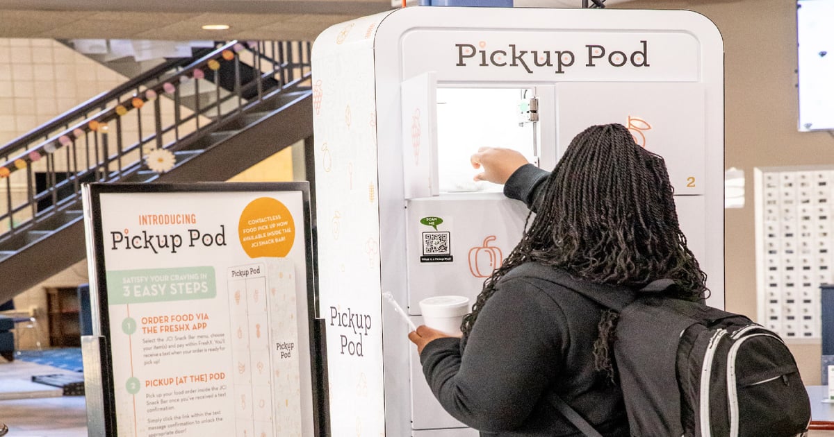 Automated pickup pods boost sales for Fresh Ideas Food Service