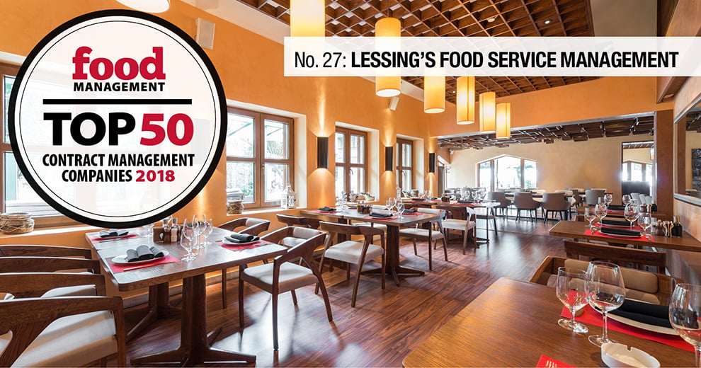 Lessing Food Service FM Top 50 2018: 27. Lessing’s Food Service Management