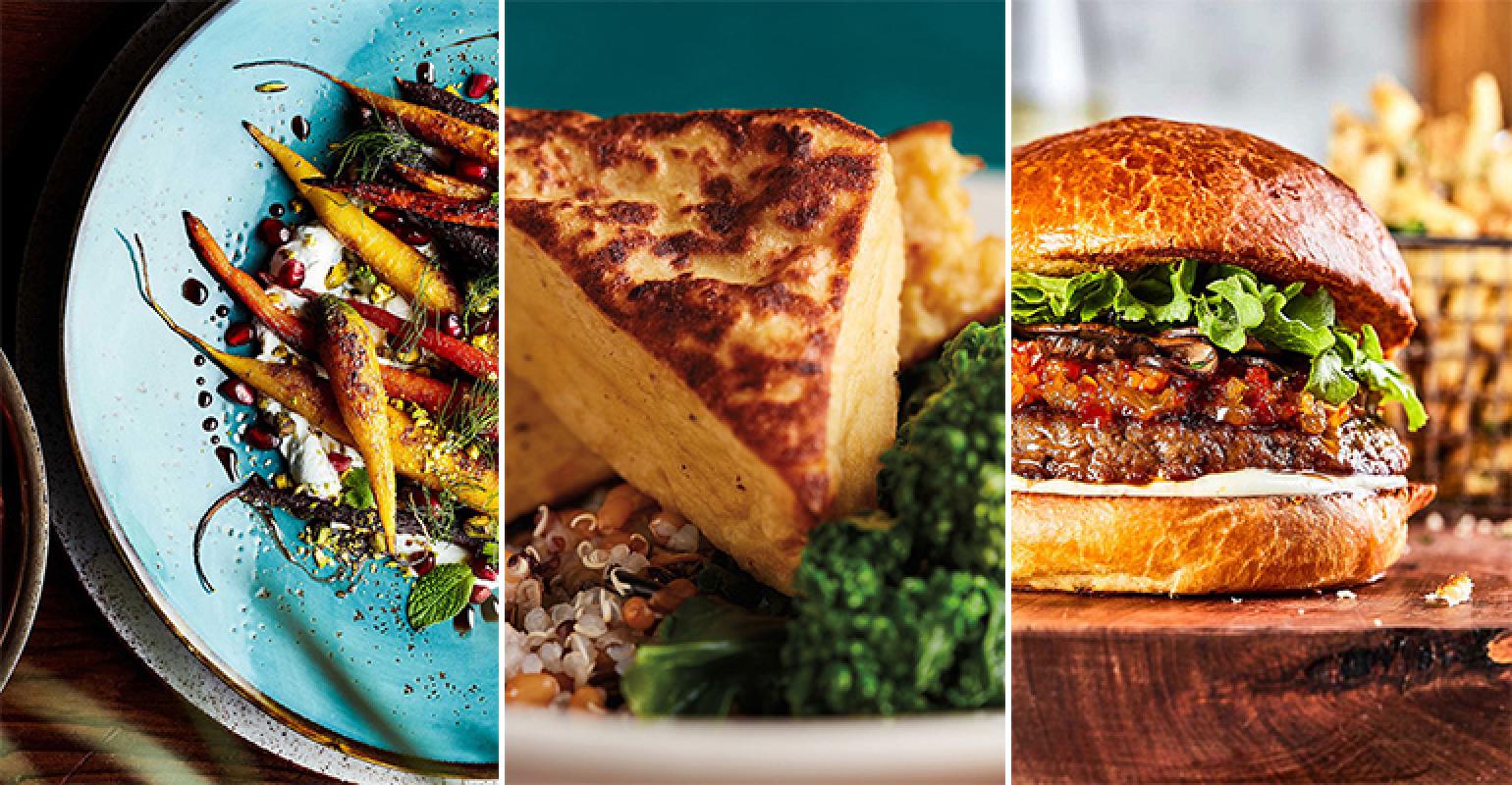 Foodservice menu trending Plantbased menu items; popups at Kutztown