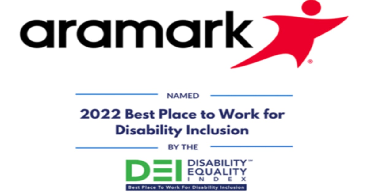 Aramark named one of the best workplaces for disability inclusion