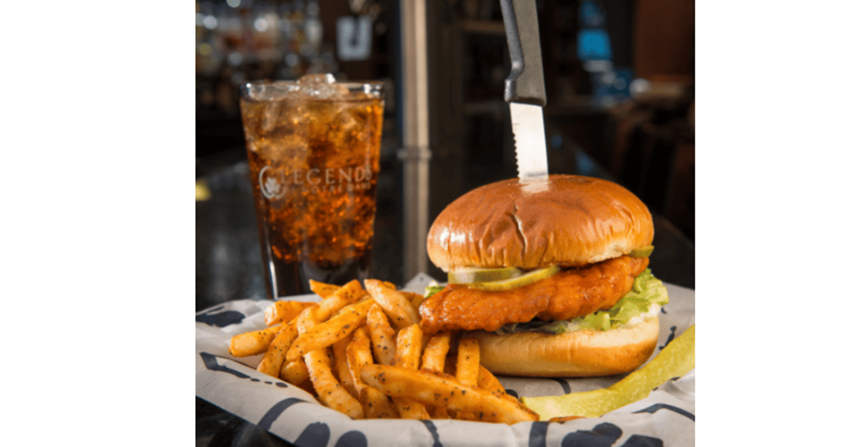 Nashville Hot Spicy Fried Chicken Sandwich