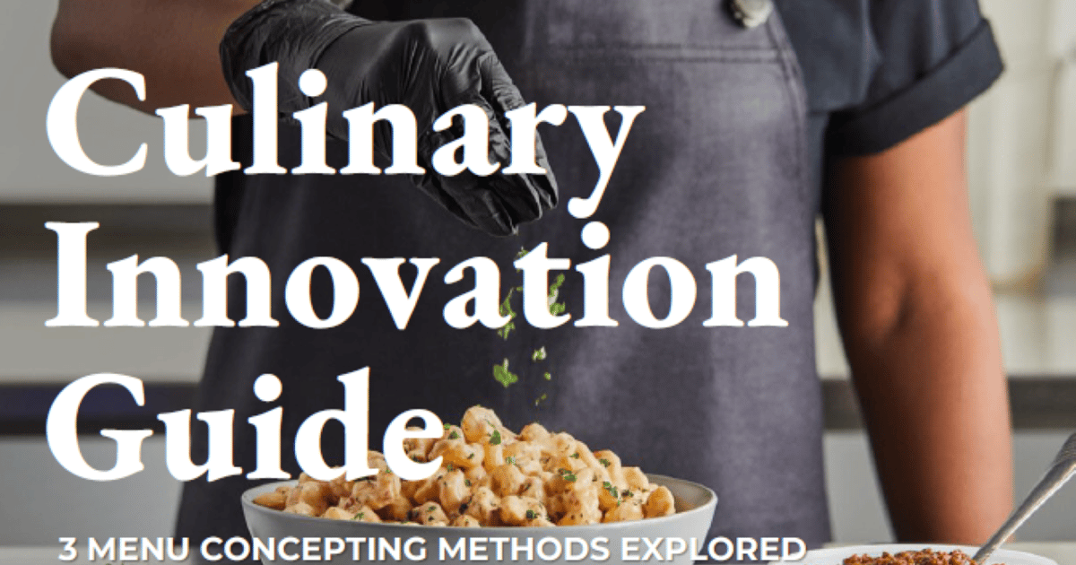 Three Menu Concepting Methods Explored