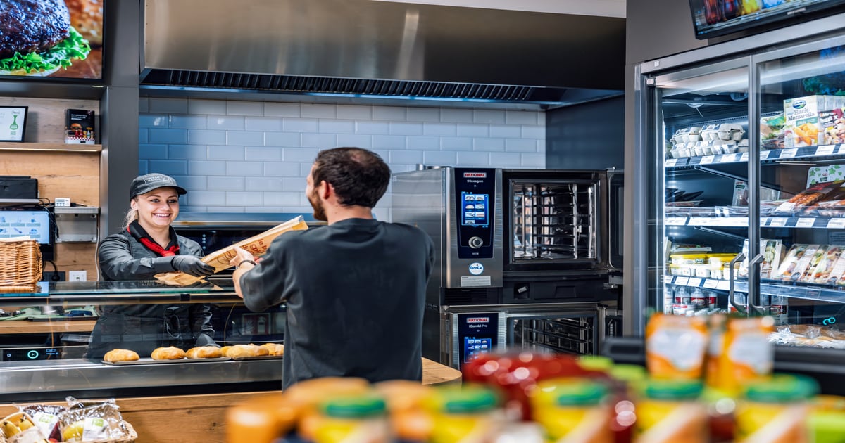 RATIONAL brings industry-leading microwave efficiency to combi cooking