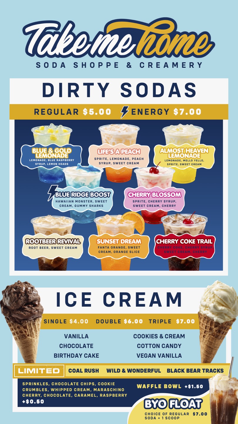 New WVU concept brings dirty sodas and local ice cream to campus