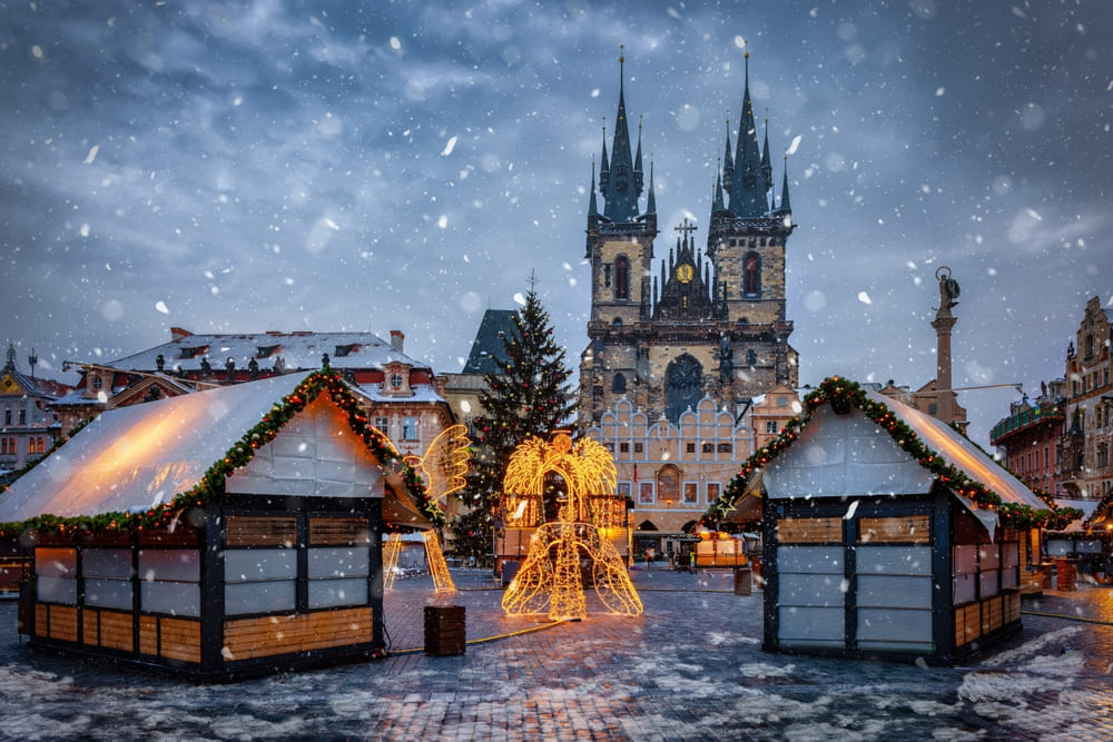 mercado de navidad de praga