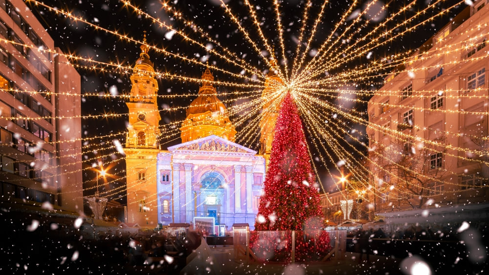 mercado de navidad de budapest