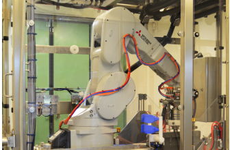 Robot integration for in food cutting