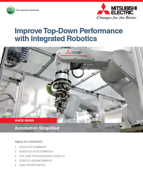 287px White Paper - Improve Top Down Performance with Integrated Robotics